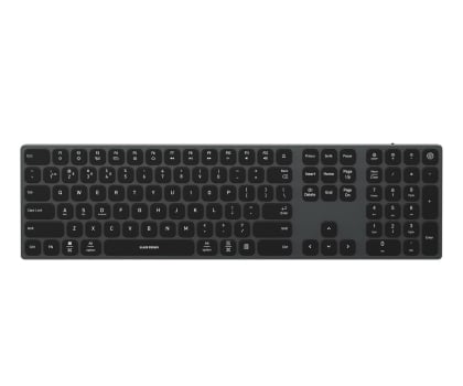 Klawiatura bezprzewodowa Silver Monkey Alu Keys Premium Backlight Black
